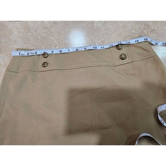 NWT Women's Talbots Beige A Line Skirt Size 8 - Picture 5 of 7